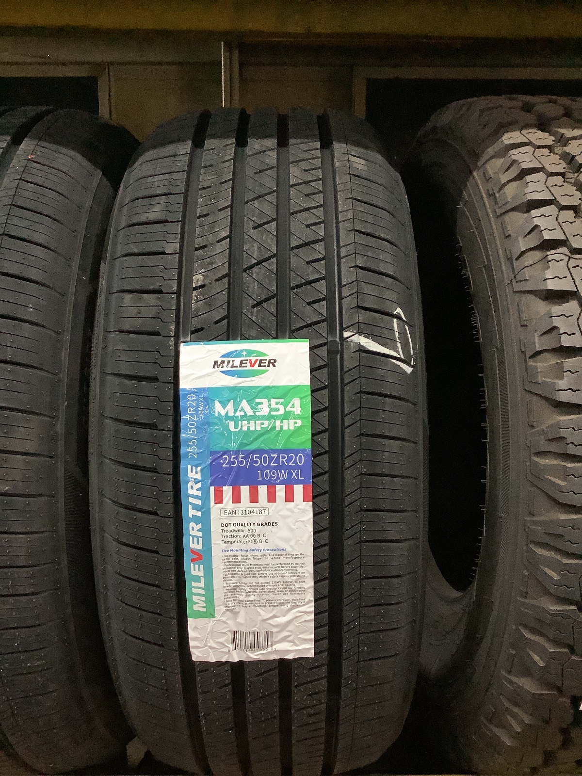 Milever MA354 UHP/HP 255/50R20 109W